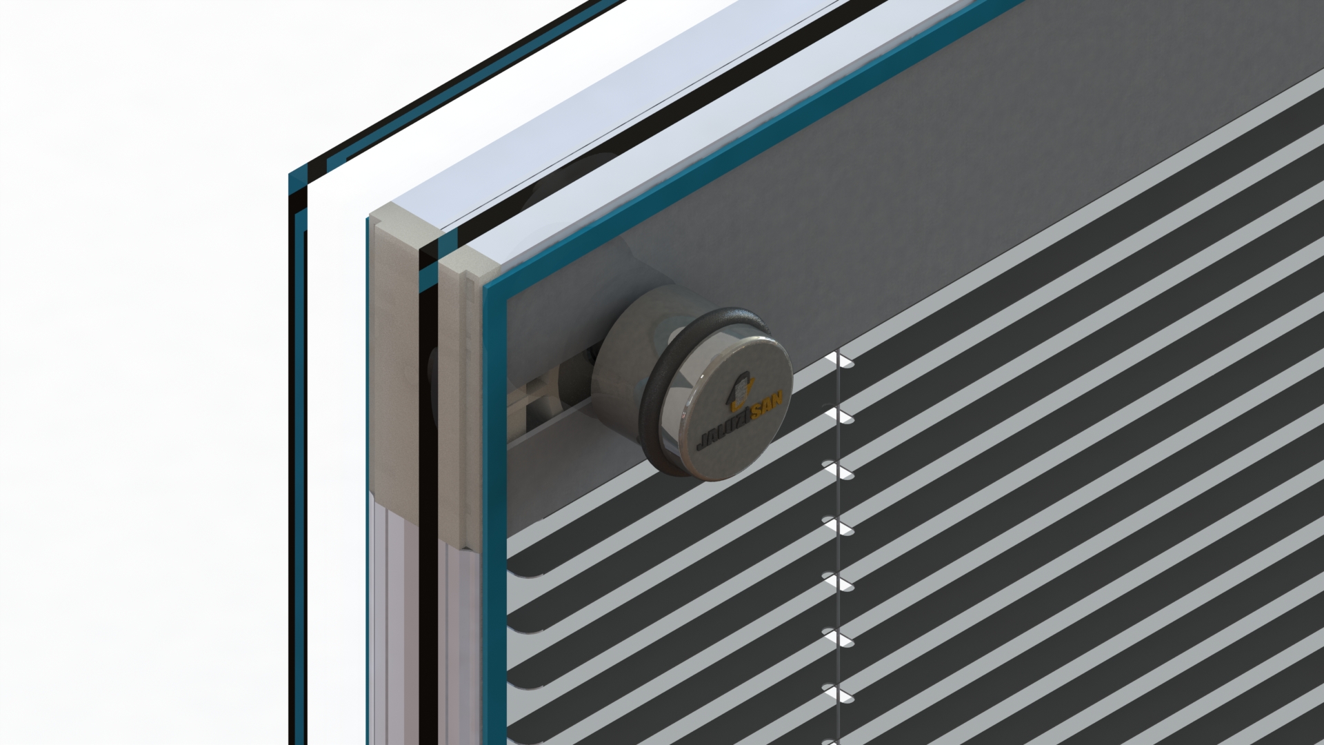 Cam Üzeri Butonlu Sistem